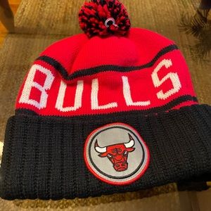 BRAND NEW Chicago Bulls Mitchell and Ness Mens Beanie (one size fits all)
